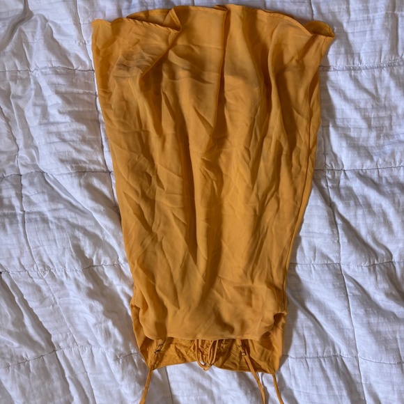 Abercrombie Mustard Yellow Dress - Picture 3 of 3